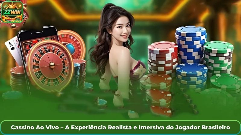 Cassino Ao Vivo – A Experiência Realista e Imersiva do Jogador Brasileiro
